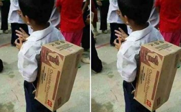 Pakai Tas Kardus ke Sekolah, Anak SD Ini Jadi Inspirasi Jutaan Orang